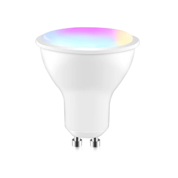 Bombilla LED Inteligente Smart GU10 Dimable RGB+CCT 5W 450LM SmartHome WiFi Compatible con Alexa y Google Home
