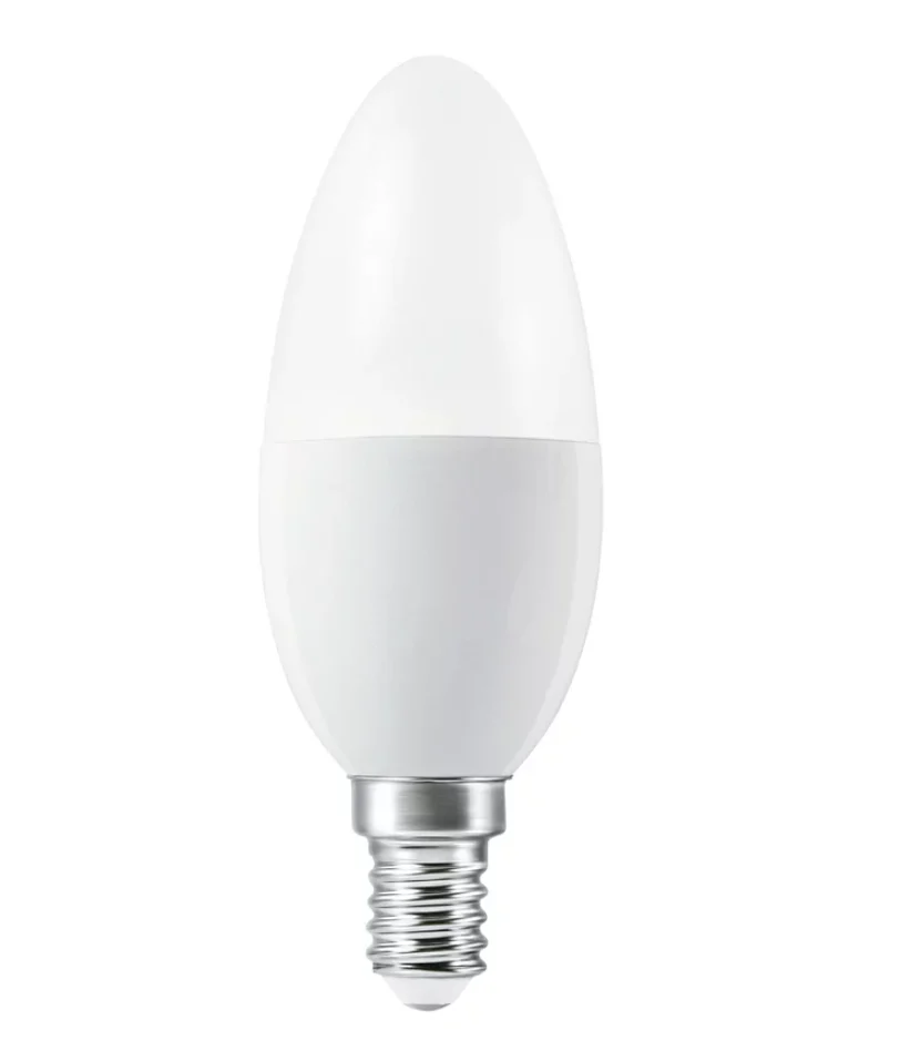 Bombilla LED OSRAM Inteligente Smart C37 E14 Vela Dimable 4.9W WiFi Compatible con Alexa y Google Home