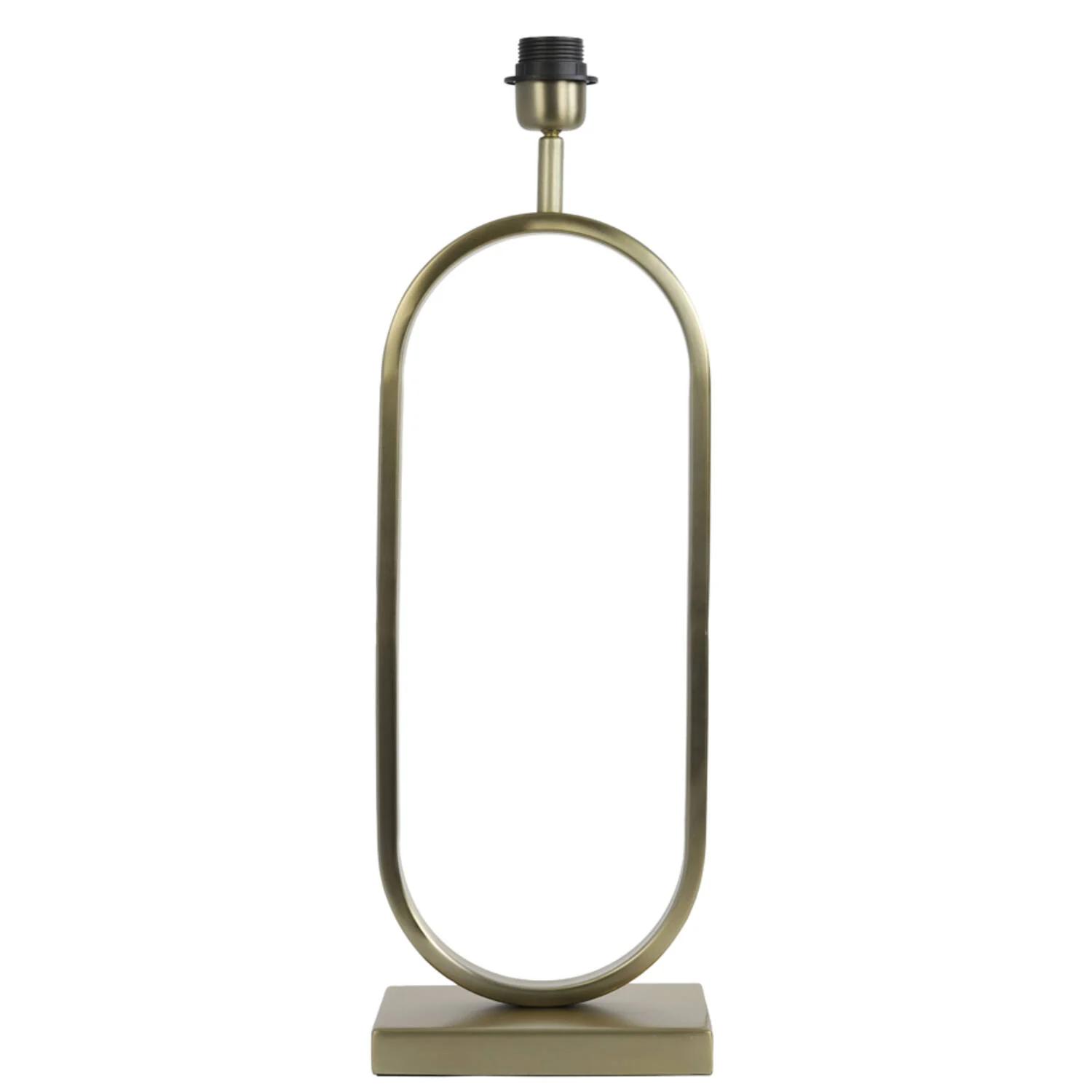 Moderno pie de lámpara de oro metálico Light & Living Jamiri