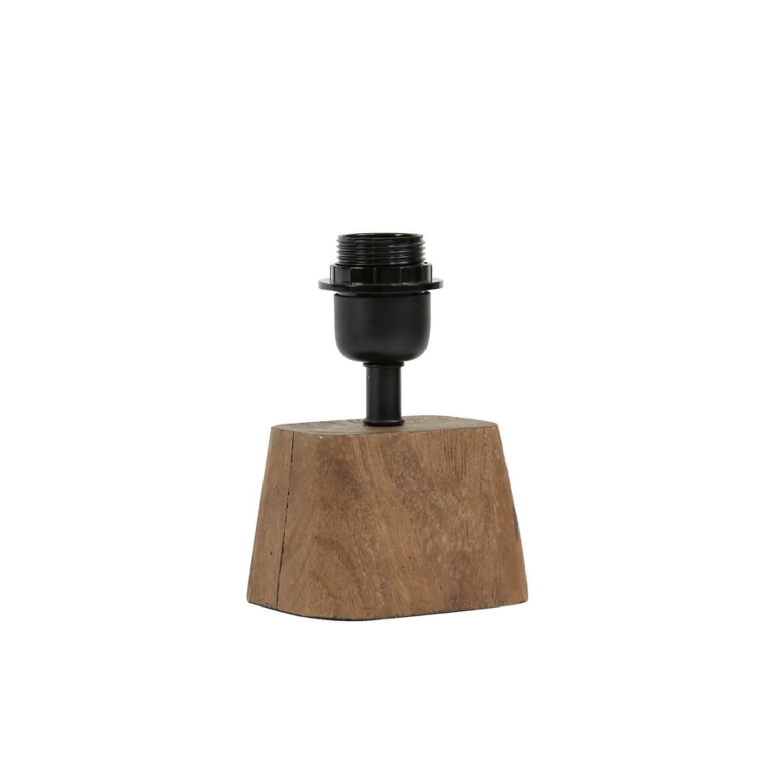 Base de lámpara de madera con casquillo Light & Living Kardan