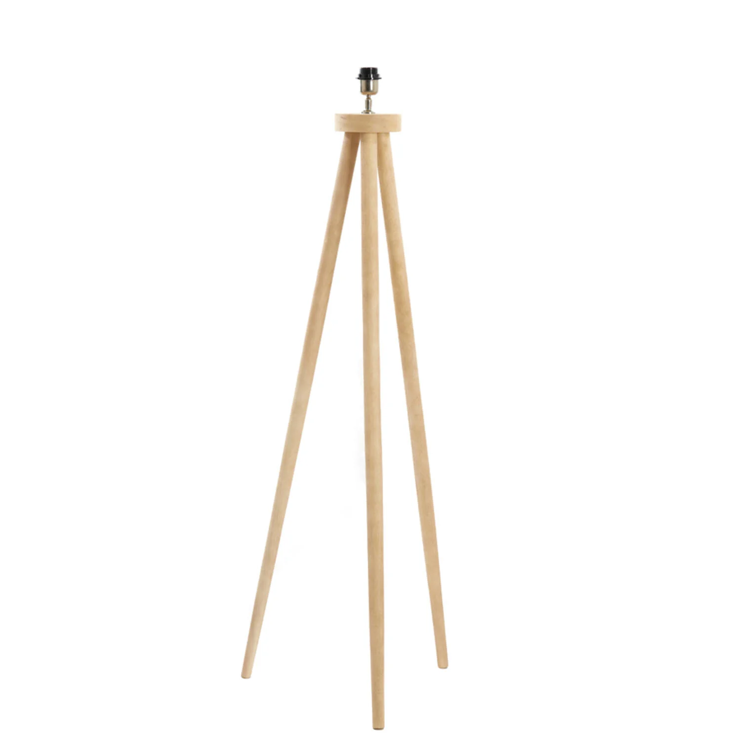 Base de lámpara de madera de tres patas Light & Living Ilias