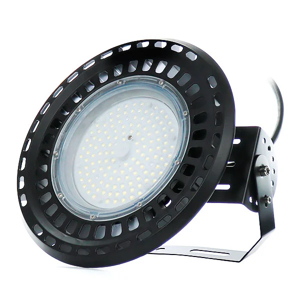 Campana Industrial LED UFO Philips Mean Well 100W 160Lm/w IP67 (5 Años de Garantía)