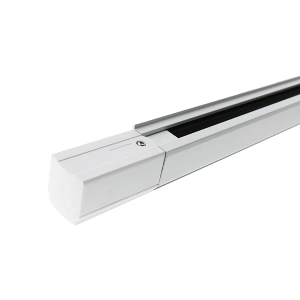 Carril Trifasico 1 metro Blanco