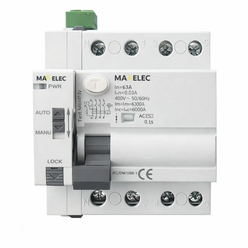 Interruptor Diferencial Auto Rearmable 4P 30mA