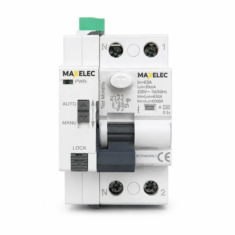 Interruptor Diferencial Auto Rearmable 2P 30Ma Tipo A