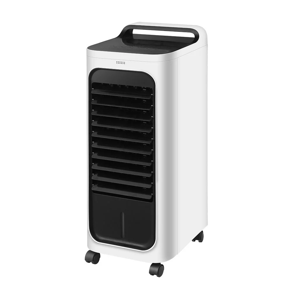 Climatizador Humificador Evaporativo 6 Litros Blanco / Negro Metal / ABS / Policarbonato Motor AC Temporizador Mando a Distancia