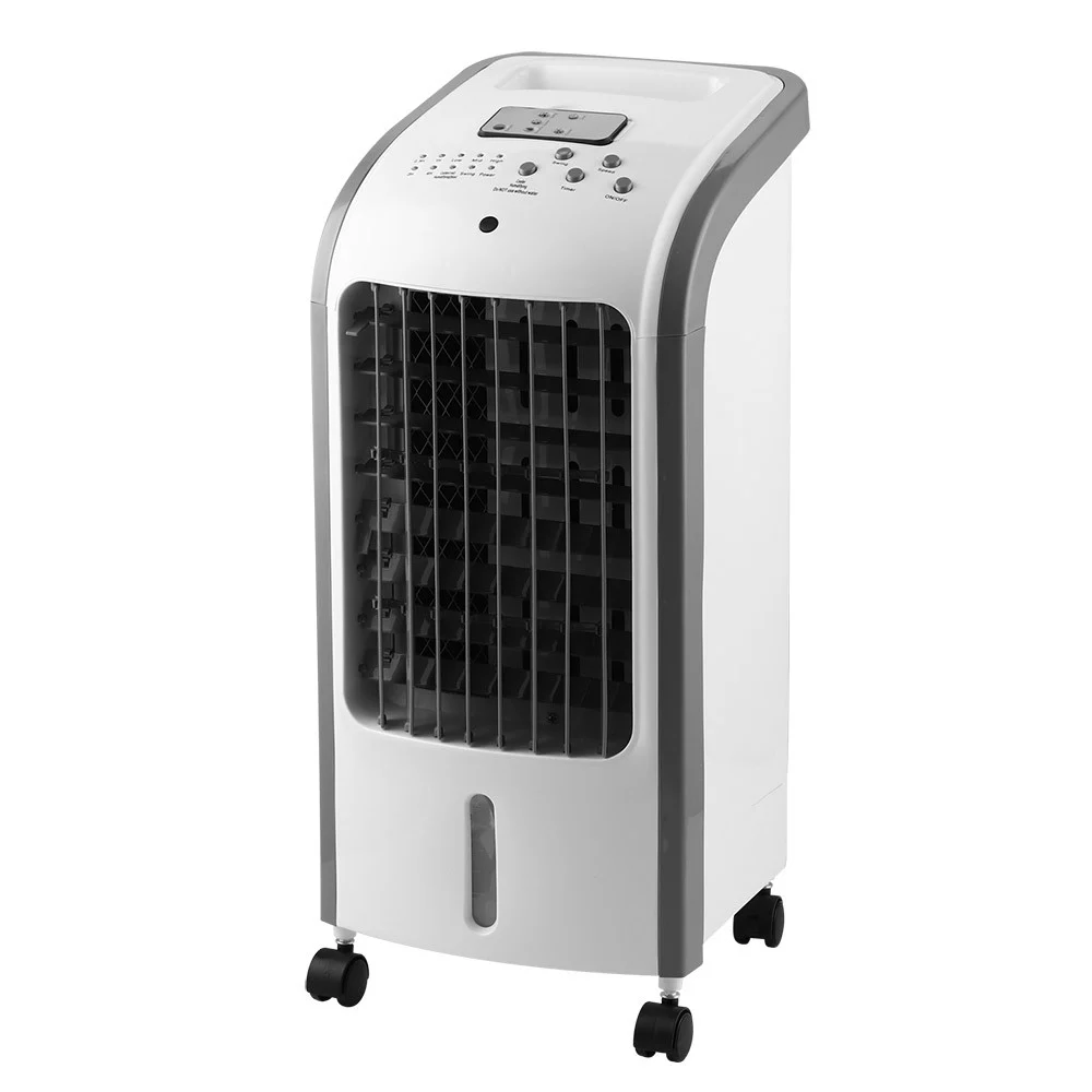 Climatizador Humificador Evaporativo 4 Litros Blanco Metal / Policarbonato Motor AC Temporizador Mando a Distancia
