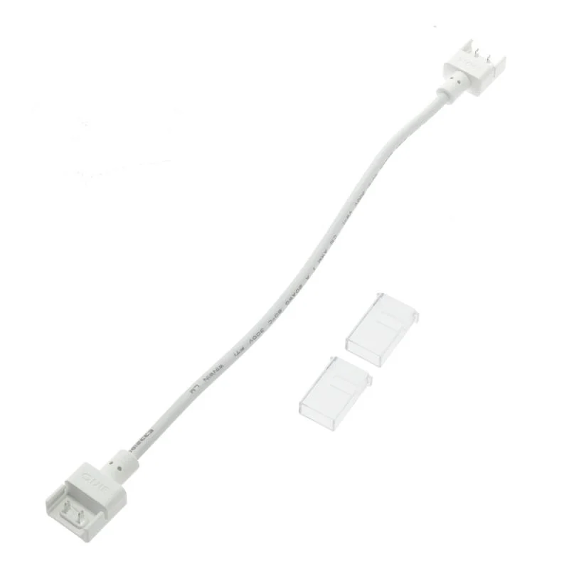 Conector Intermedio con Cable para Tira LED IP68 10mm 2Pin