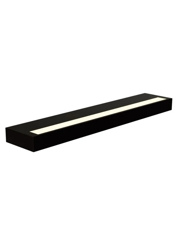 Conil Aplique Negro Iluminación Bidireccional