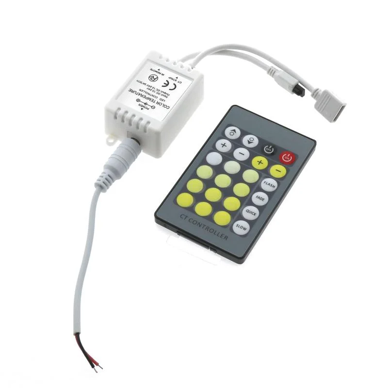 Controlador para Tiras LED CCT Mini con Control Remoto por RF 12/24V
