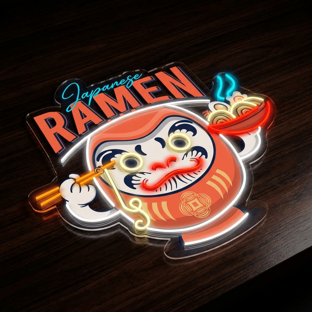 Cuadro de Neón RAMEN