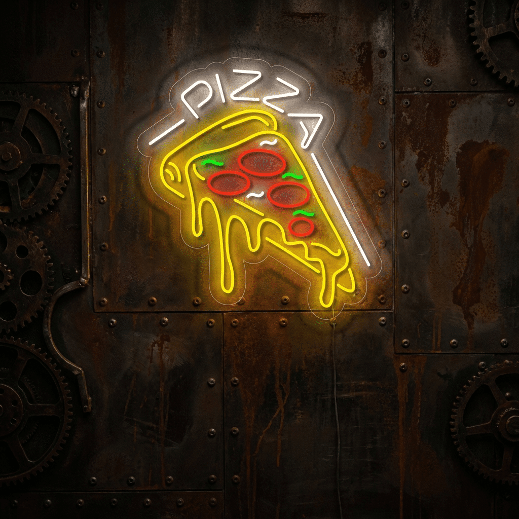 Letrero Neón Pizza