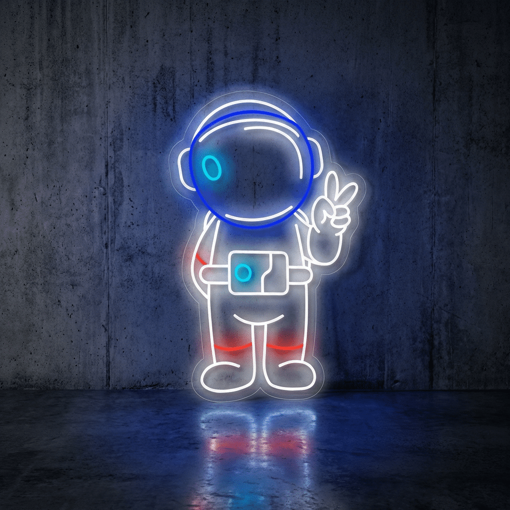 Neón Astronauta Vive