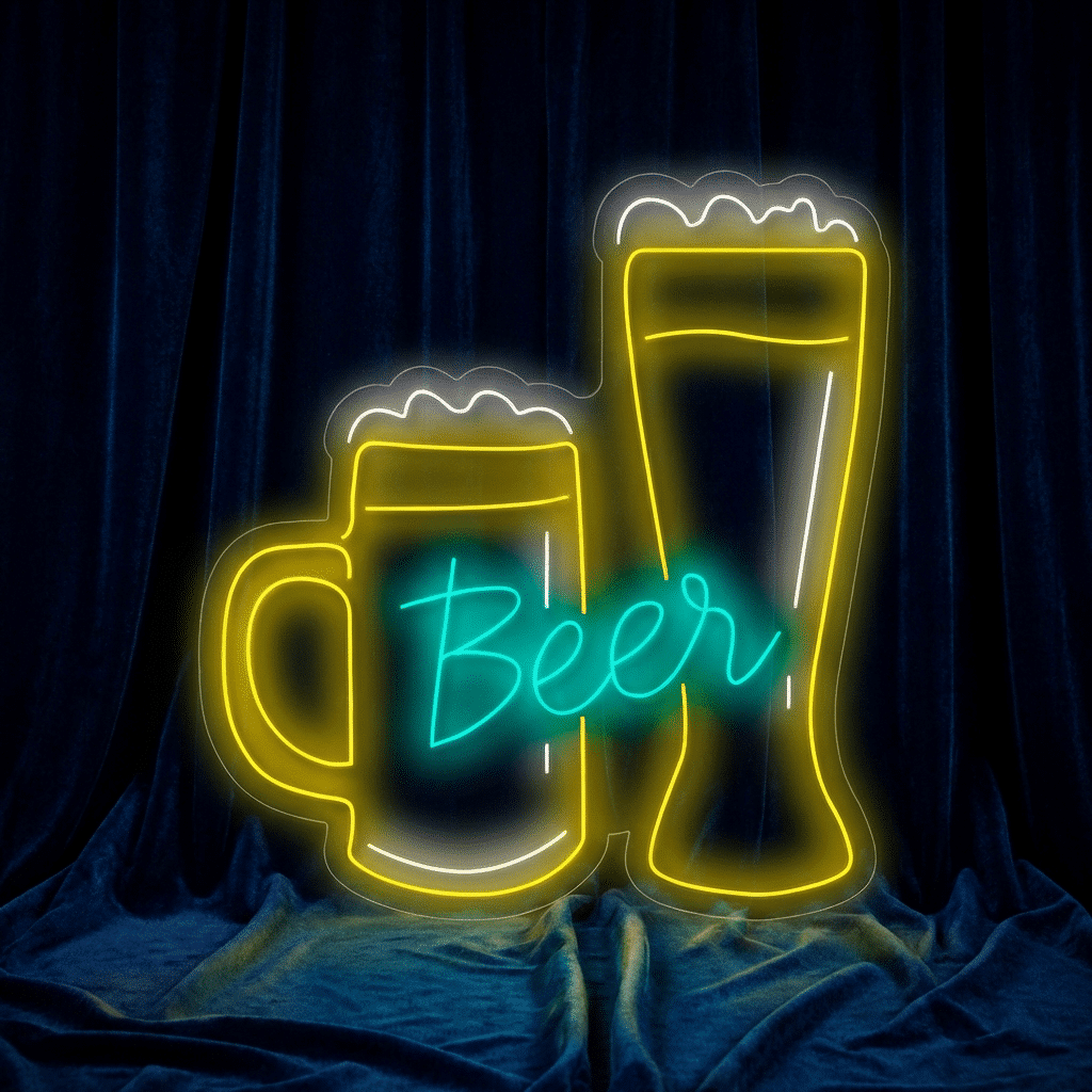 Neón Beer Vasos