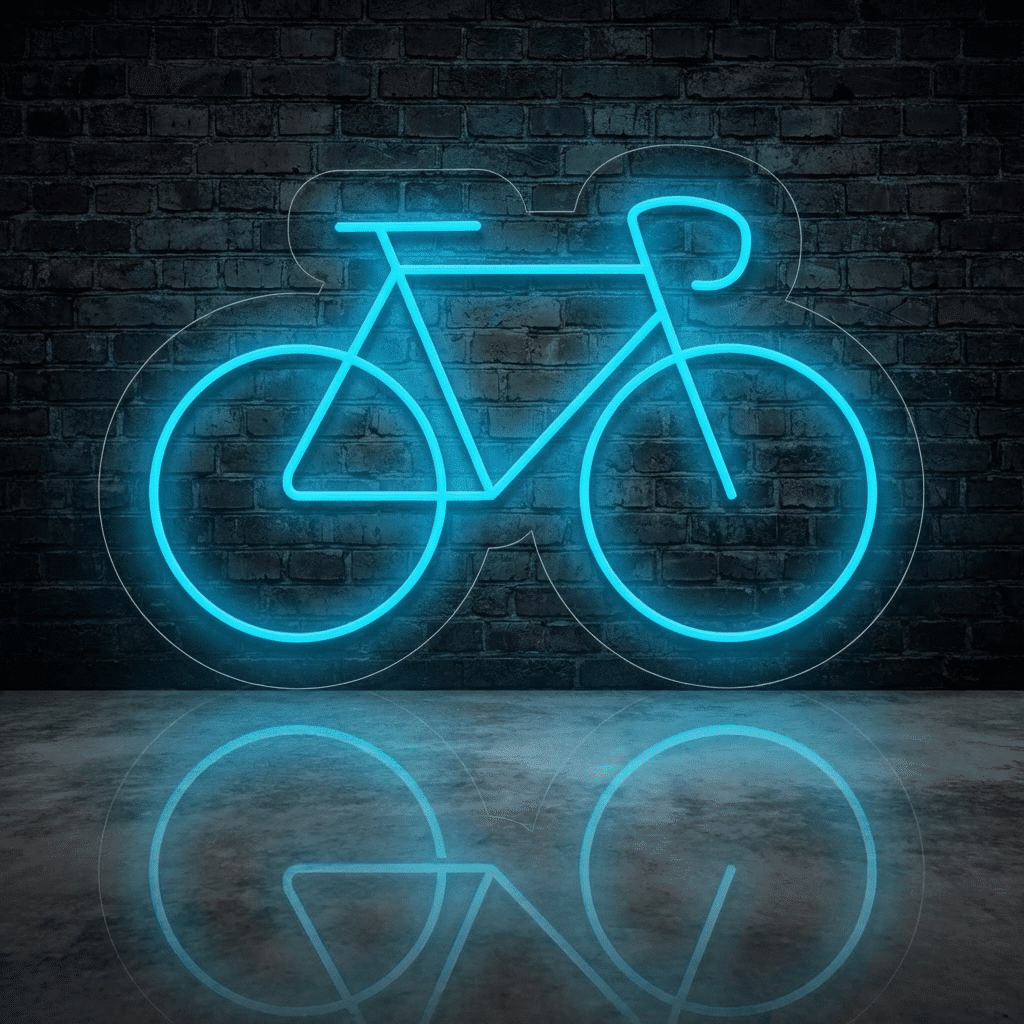 Neón Bicicleta