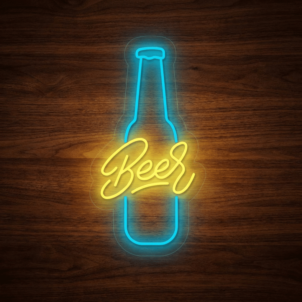 Neón Botella Beer