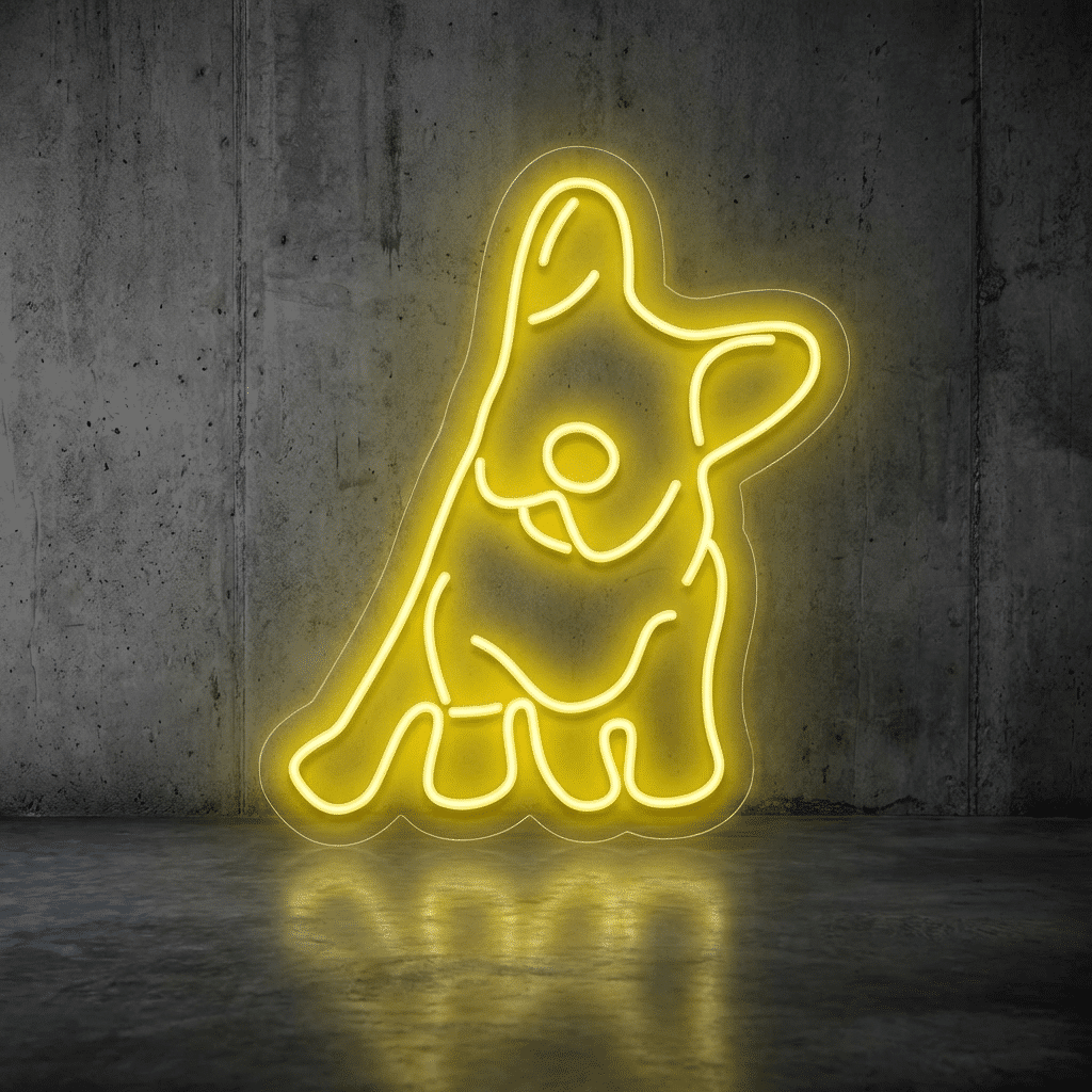 Neón Bulldog Francés