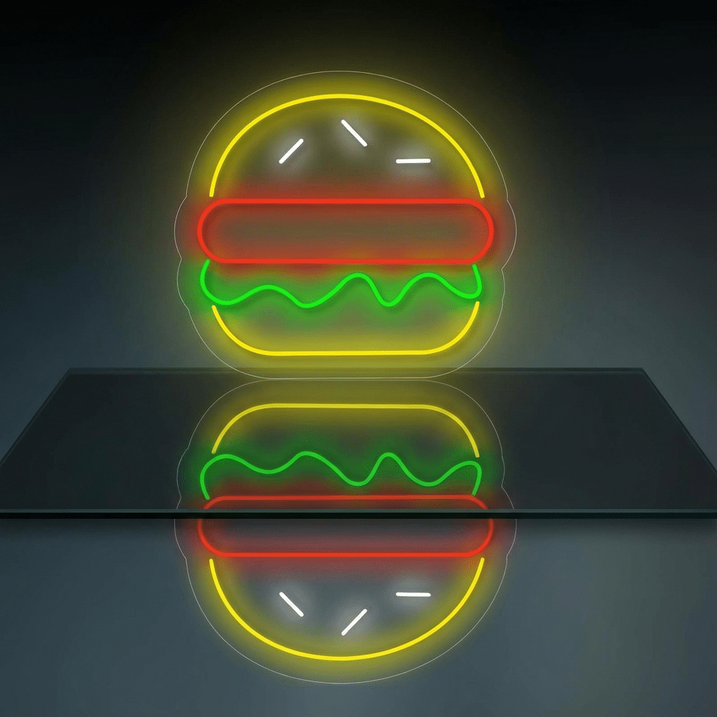 Neón Burger Sencilla
