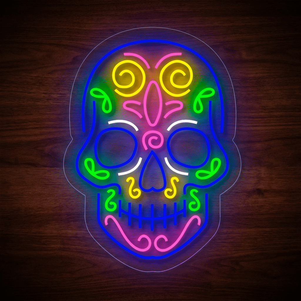 Neón Calavera