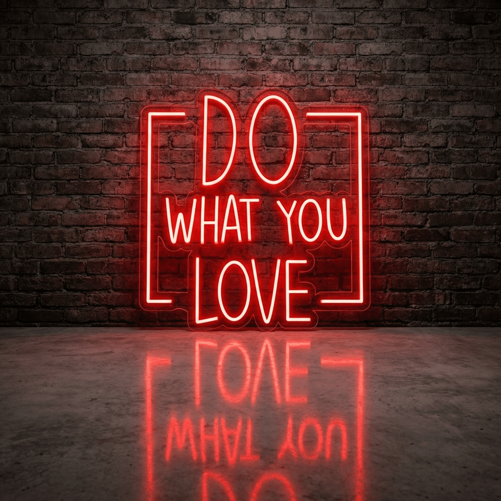 Neón Do what you love