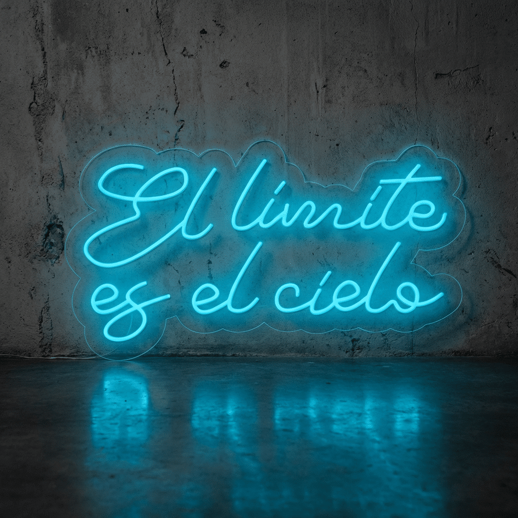 Neón El Límite es el Cielo