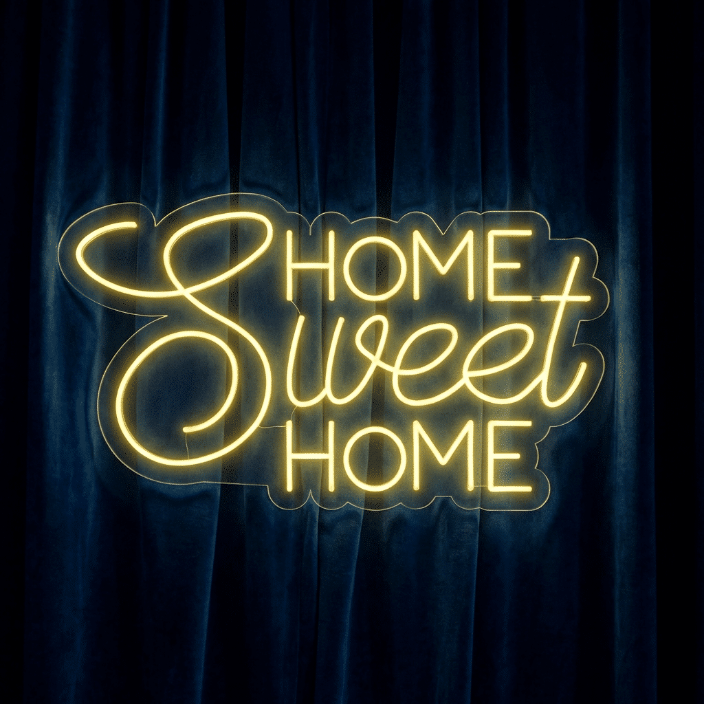 Neón Home Sweet Home