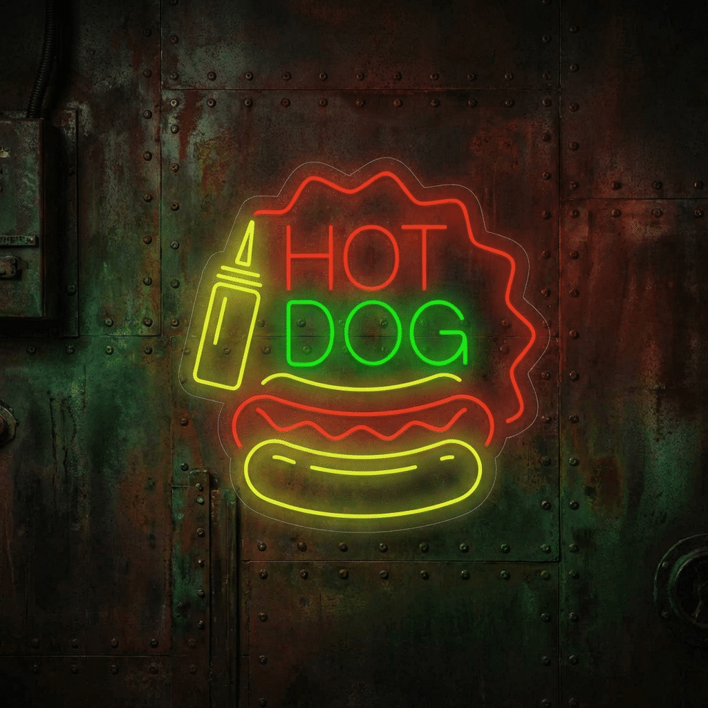 Neón Hot dog