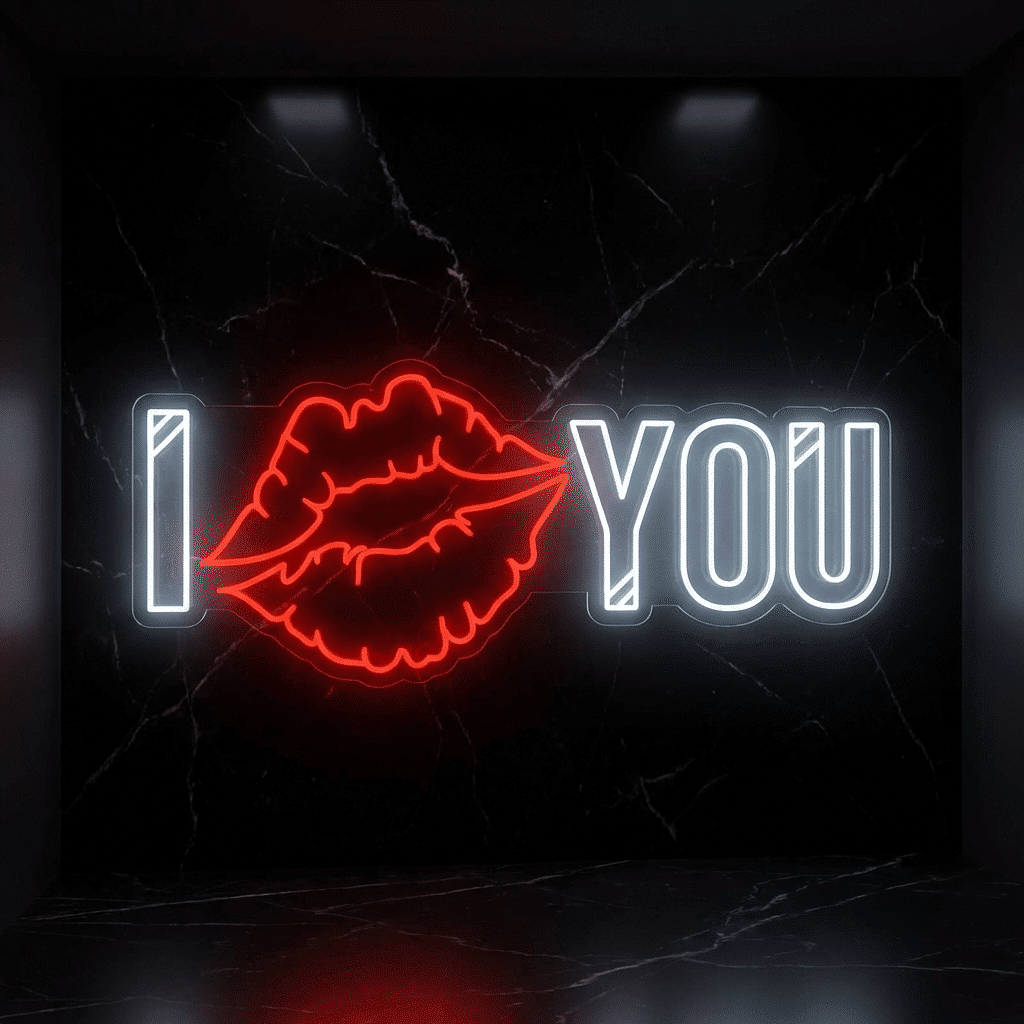 Neón I kiss YOU