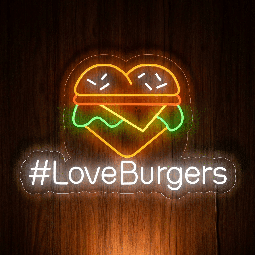 Neón #LoveBurgers