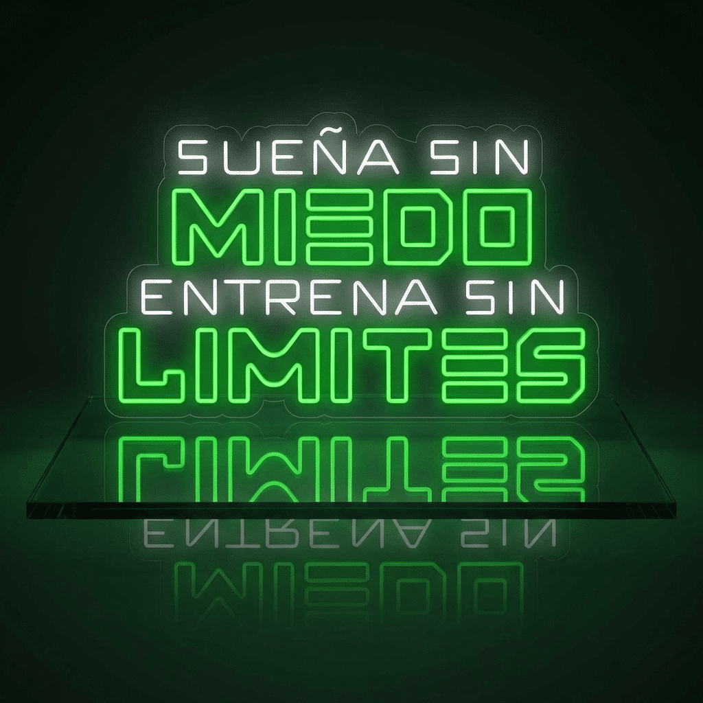 Neón Sueña sin miedo, entrena sin límites