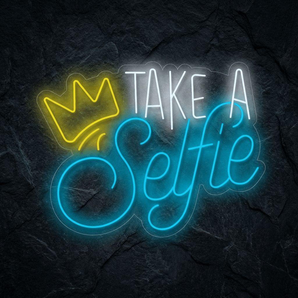 Neón Take a Selfie