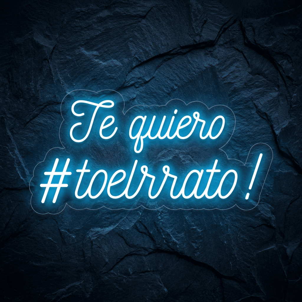 Neón #TeQuierotoelrrato