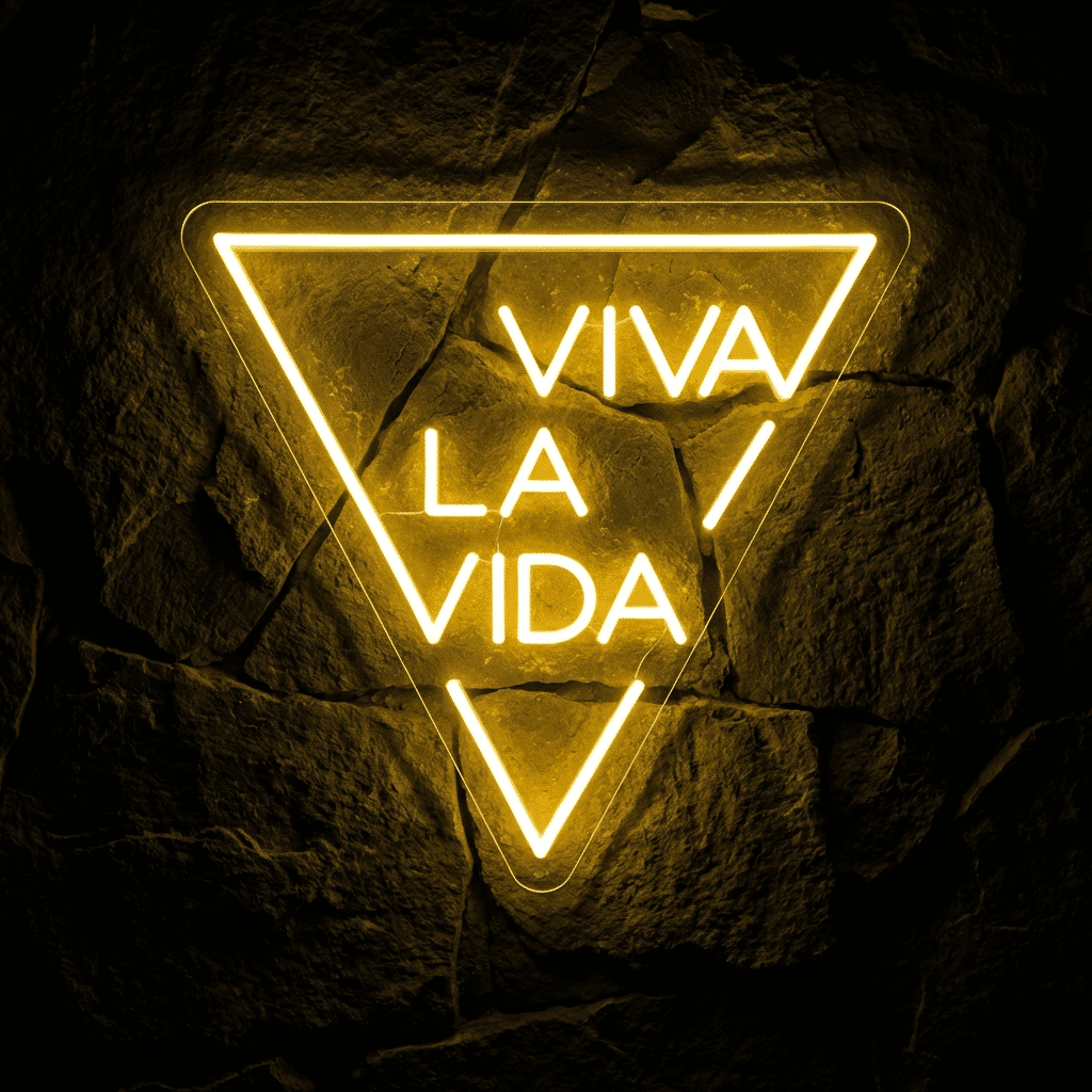 Neón Viva la Vida