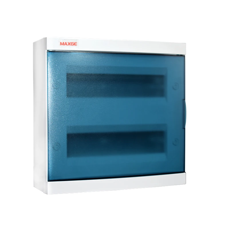 Cuadro Eléctrico de Superficie 24 Módulos con Puerta Transparente IP30