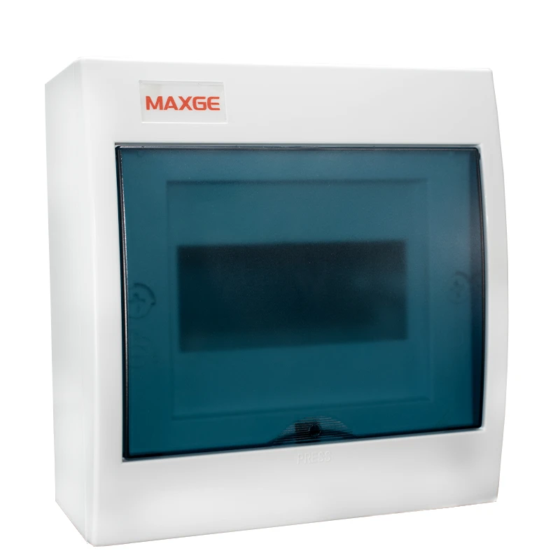 Cuadro Eléctrico de Superficie 6 Módulos con Puerta Transparente IP30