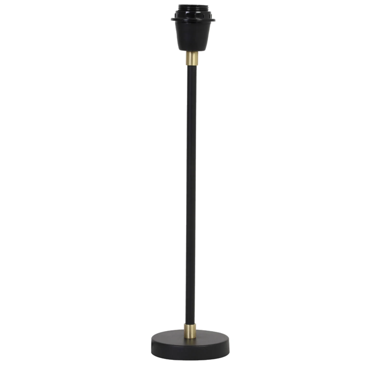 Base de lámpara negra con oro Light & Living Mosira