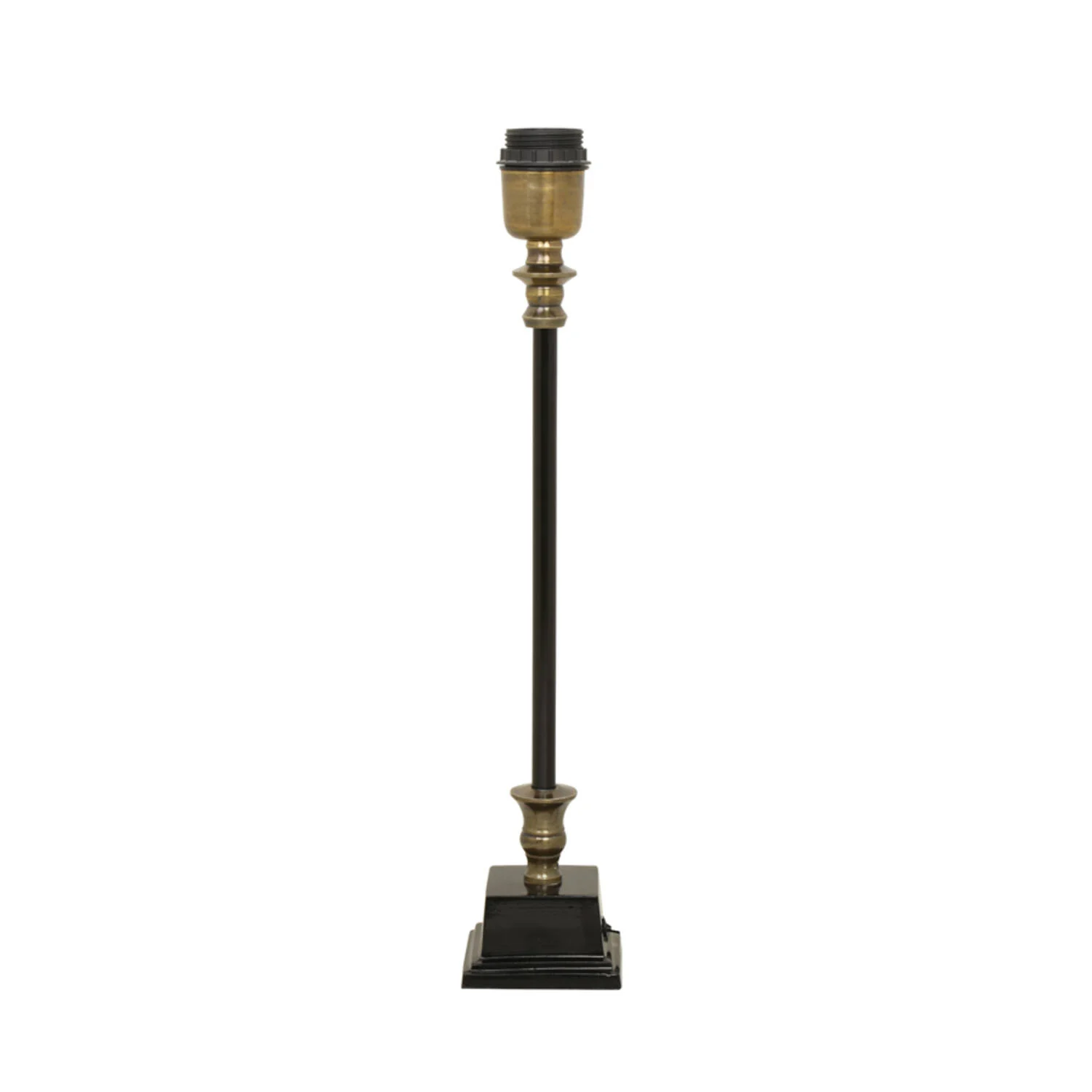 Lámpara de mesa elegante Light & Living Rangpur en marrón cálido