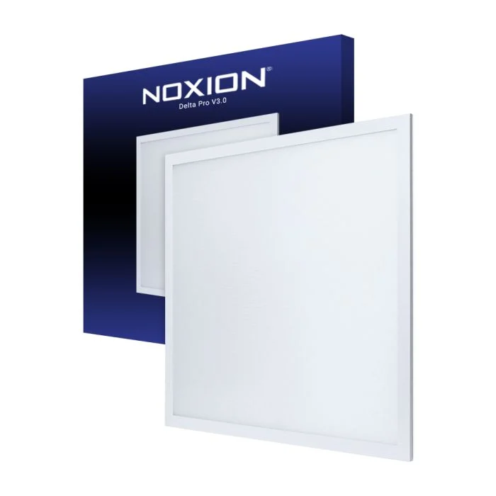 Noxion Panel LED Delta Pro V3 30W 3960lm - 830 Luz Cálida | 60x60cm - UGR <19 - Philips Xitanium Driver - GST18 Macho