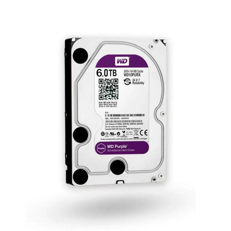 Disco Duro Western Digital WD Purple 6TB