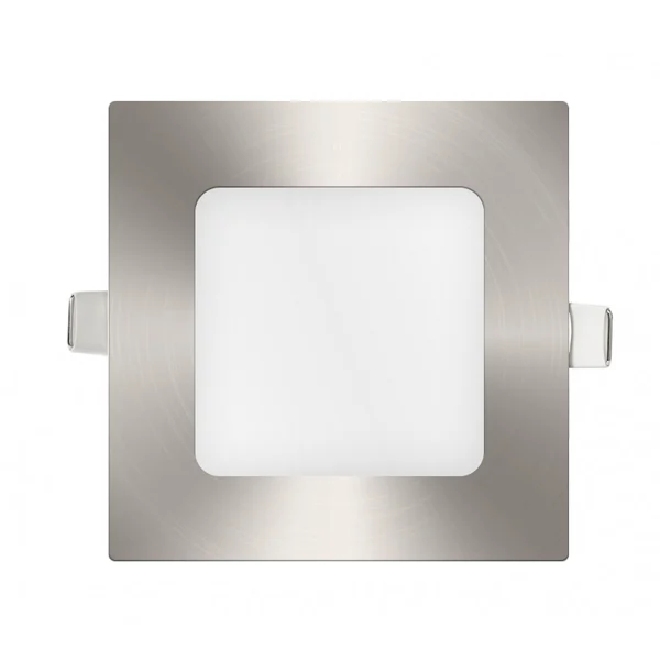 Downlight panel LED Cuadrado Niquel 6W