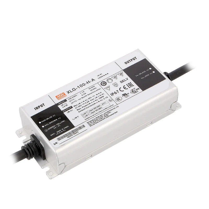  Driver Mean Well XLG-100-A para Foco Modular LED 100W