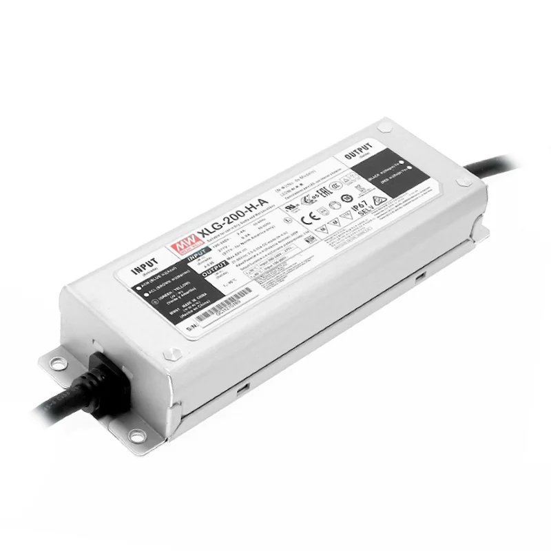  Driver Mean Well XLG-200-A para Foco Modular LED 200W