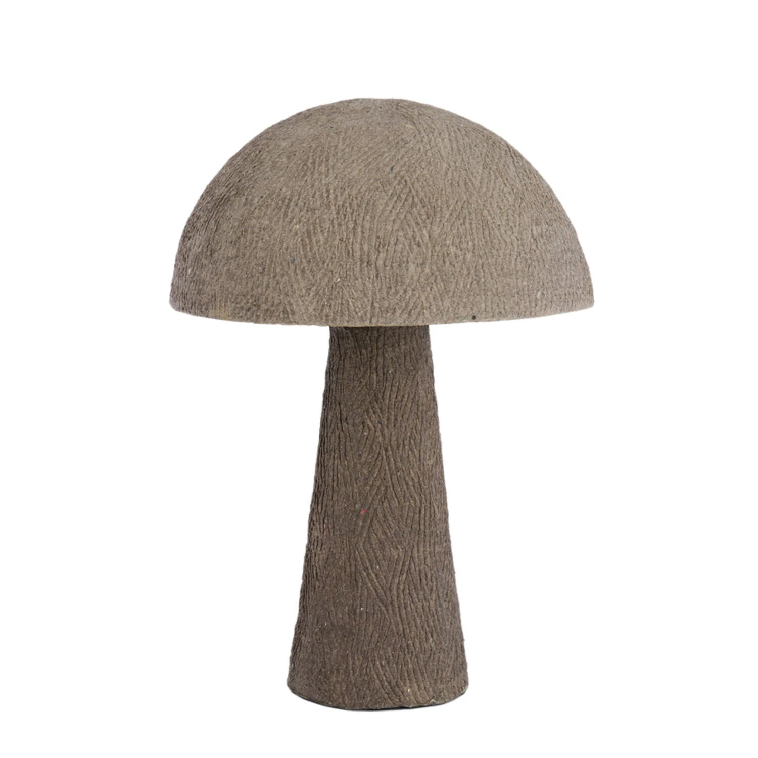 Lámpara de mesa con forma de seta gris Light & Living Chirlo