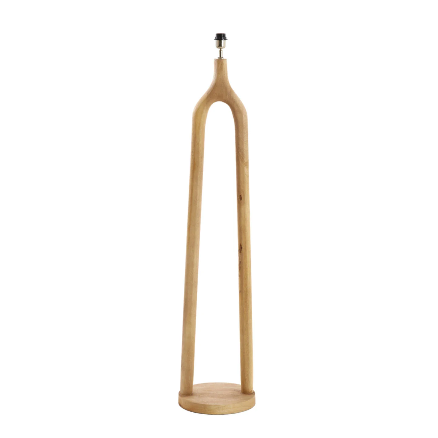 Base de lámpara de madera de diseño moderno Light & Living Xitta