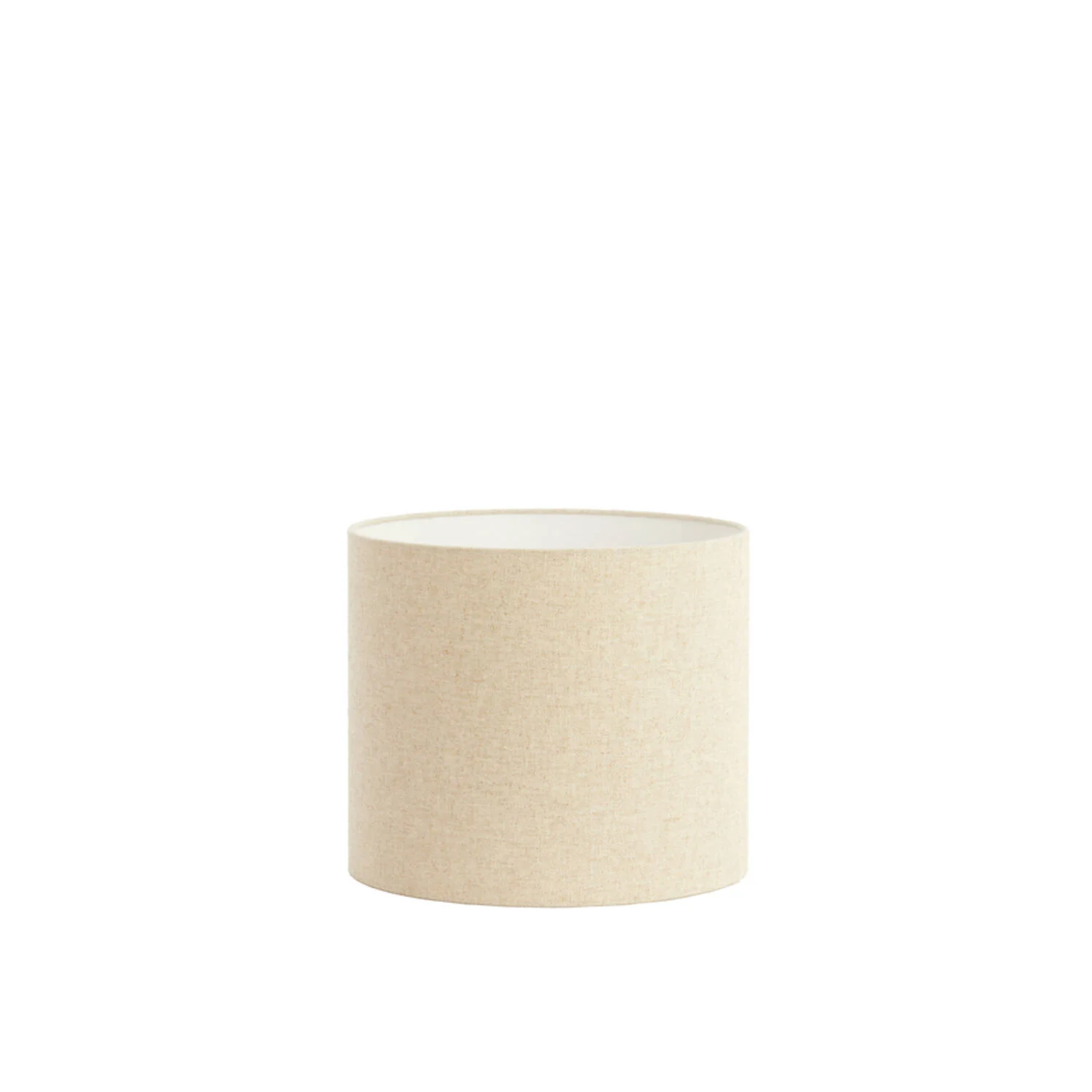 Pantalla de lámpara cilíndrica en beige Light & Living Livigno