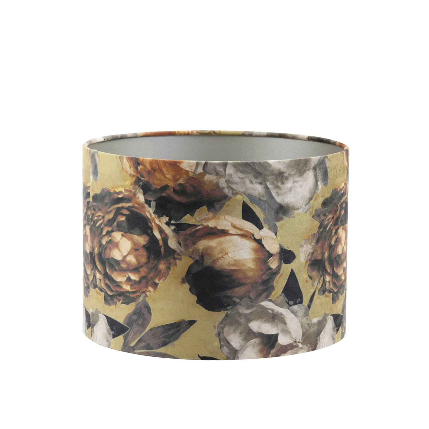 Pantalla de lámpara con estampado de flores en colores alegres Light & Living Rosa Victoria