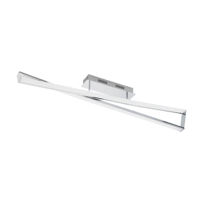 Eglo CORRALES Lámpara de techo LED Cromo, 2 luces