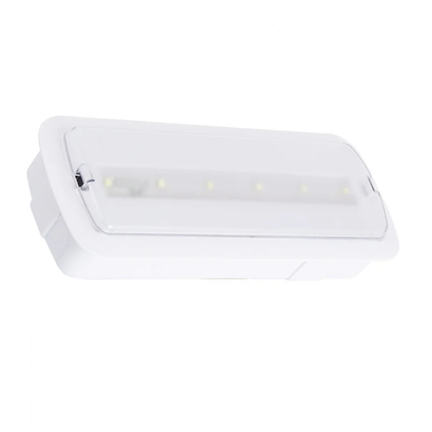Emergencia LED 200Lm 3W + Kit para Techo – Permanente / No Permanente