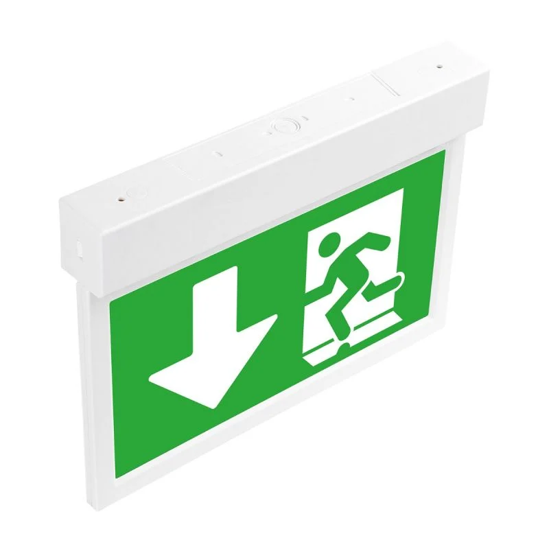 Emergencia LED 3.5W Permanente | Cartel Salida de Emergencia | Montaje en Pared / Techo