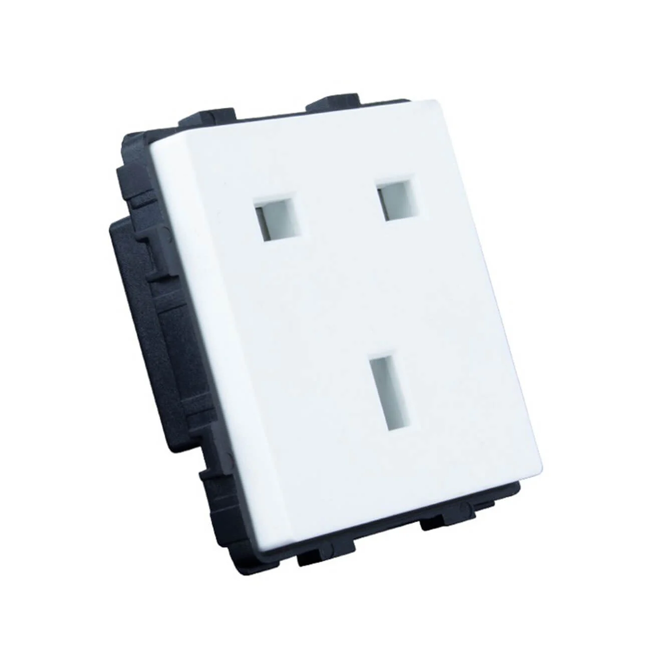 Enchufe Tipo G (UK) 16A IP20 Blanco Serie Modern